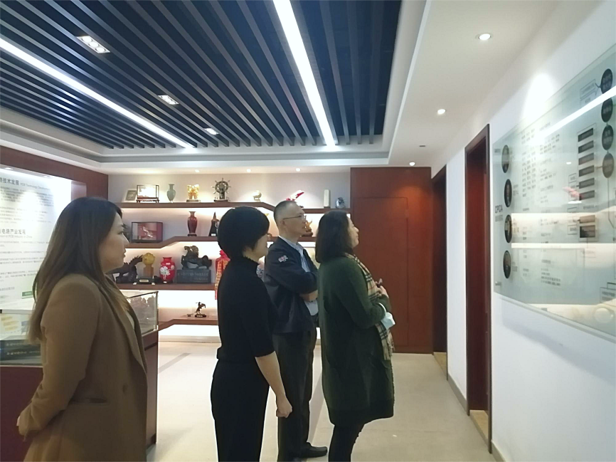 上海市经济和信息化委员会电子信息产业处走访协会